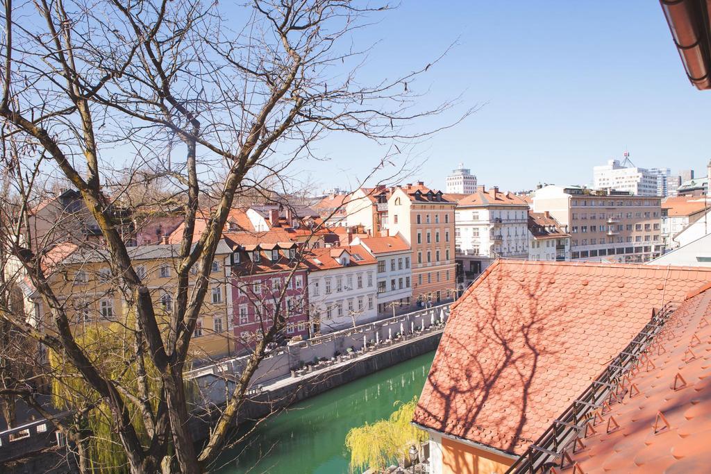 Julija&Robert'S Riverview Apartments And Rooms Ljubljana Bagian luar foto